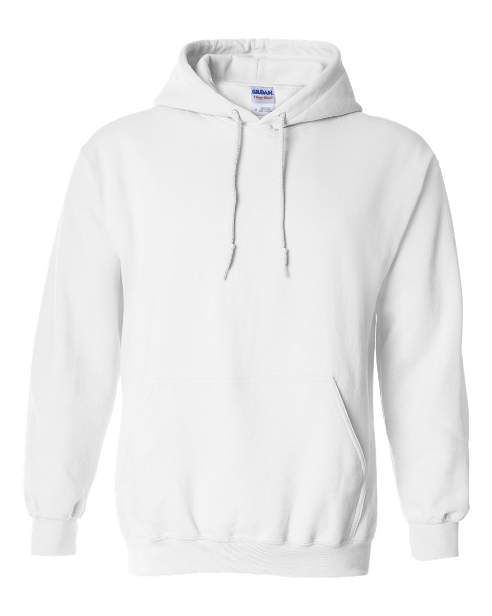 Gildan 18500 Unisex Heavy Blend™ Hooded Sweatshirt in White