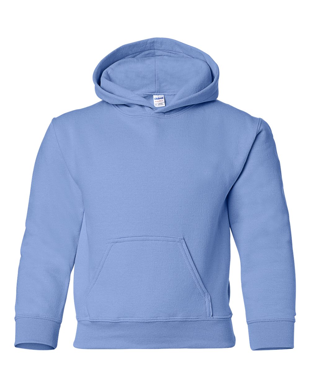 Gildan 18500B Youth Heavy Blend™ Hooded Sweatshirt in Carolina Blue