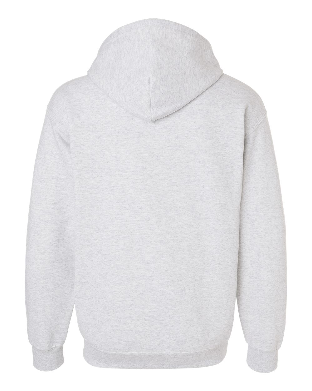 Gildan 18600 Unisex Heavy Blend™ Full-Zip Hooded Sweatshirt in Ash, back
