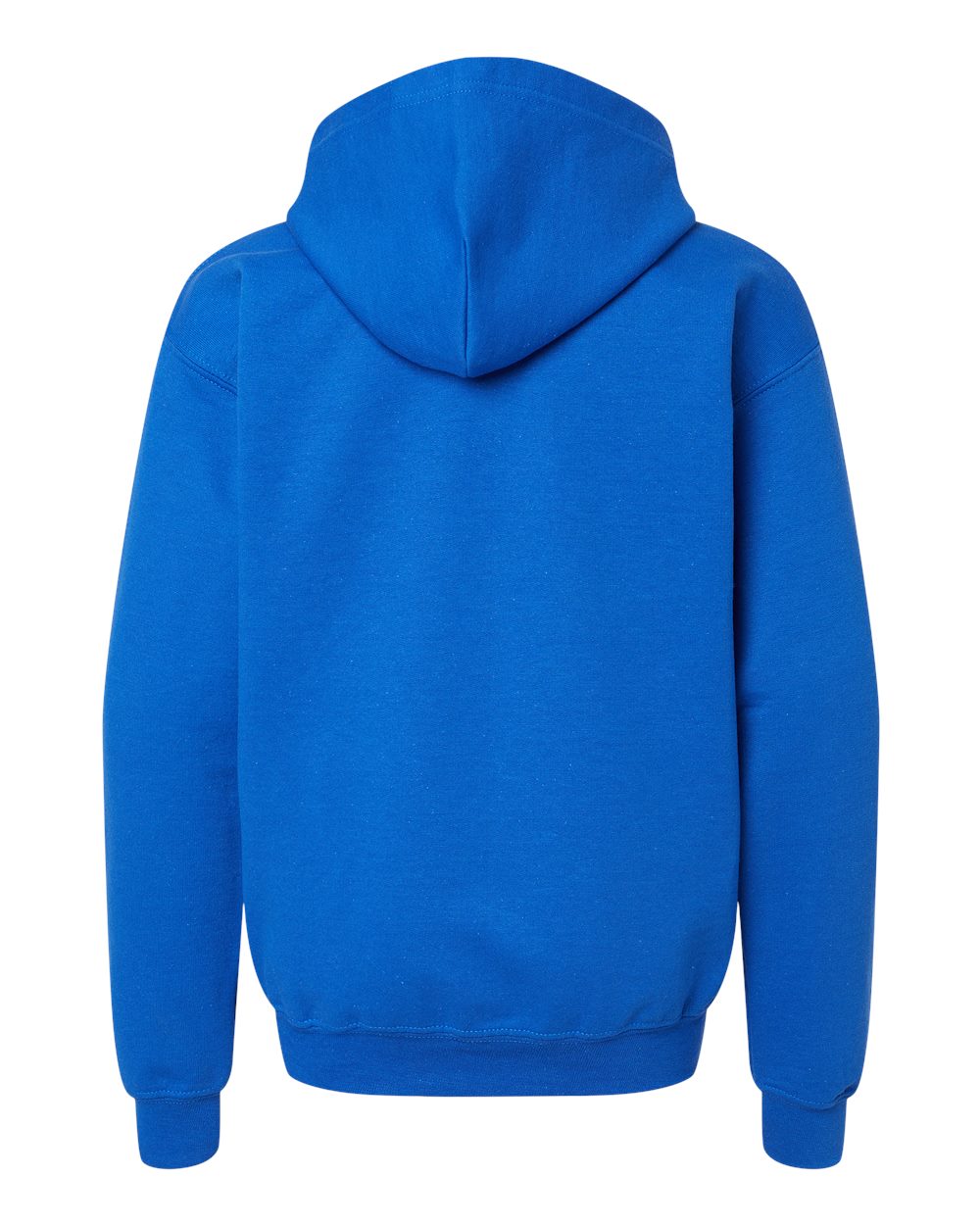 Gildan 18600B Youth Heavy Blend™ Full-Zip Hooded Sweatshirt in Royal, back
