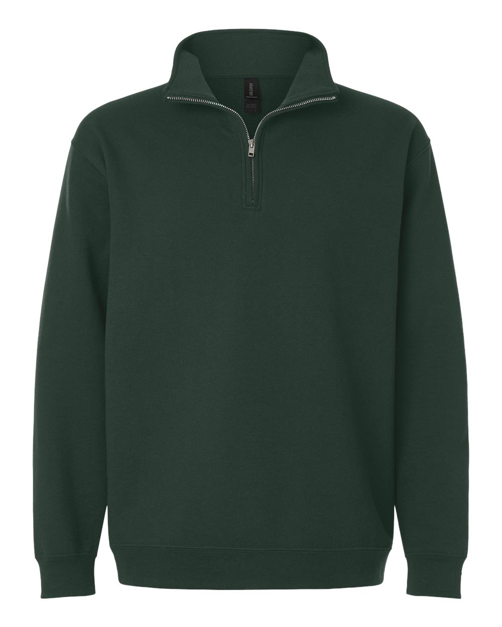 Gildan 18810 Unisex Heavy Blend™ Quarter-Zip Sweatshirt in Forest