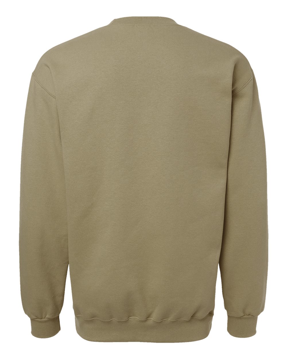 Gildan 19000 Unisex Hammer™ Maxweight Crewneck Sweatshirt in Olive, back