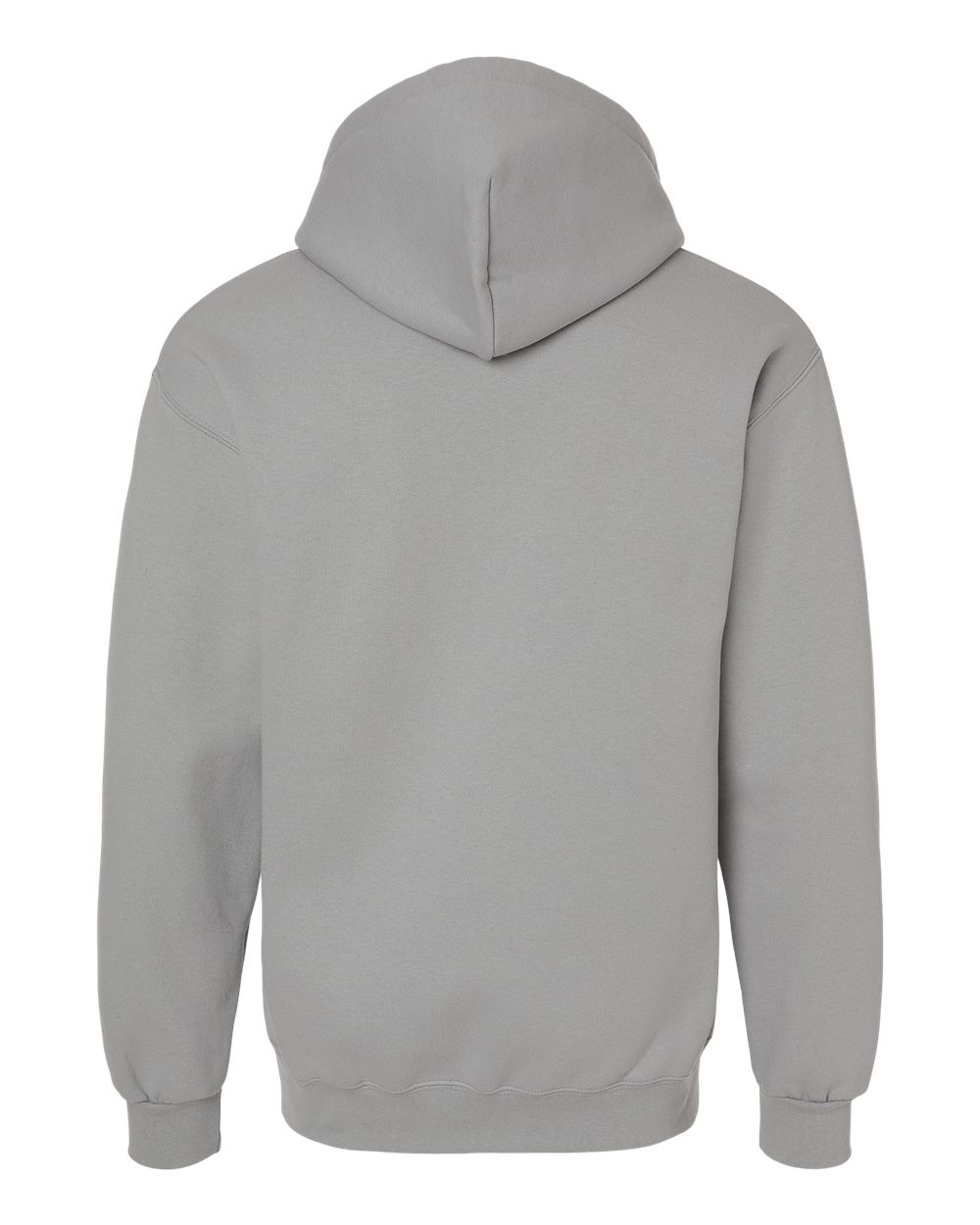 Gildan 19500 Unisex Hammer™ Maxweight Hooded Sweatshirt in Gravel, back