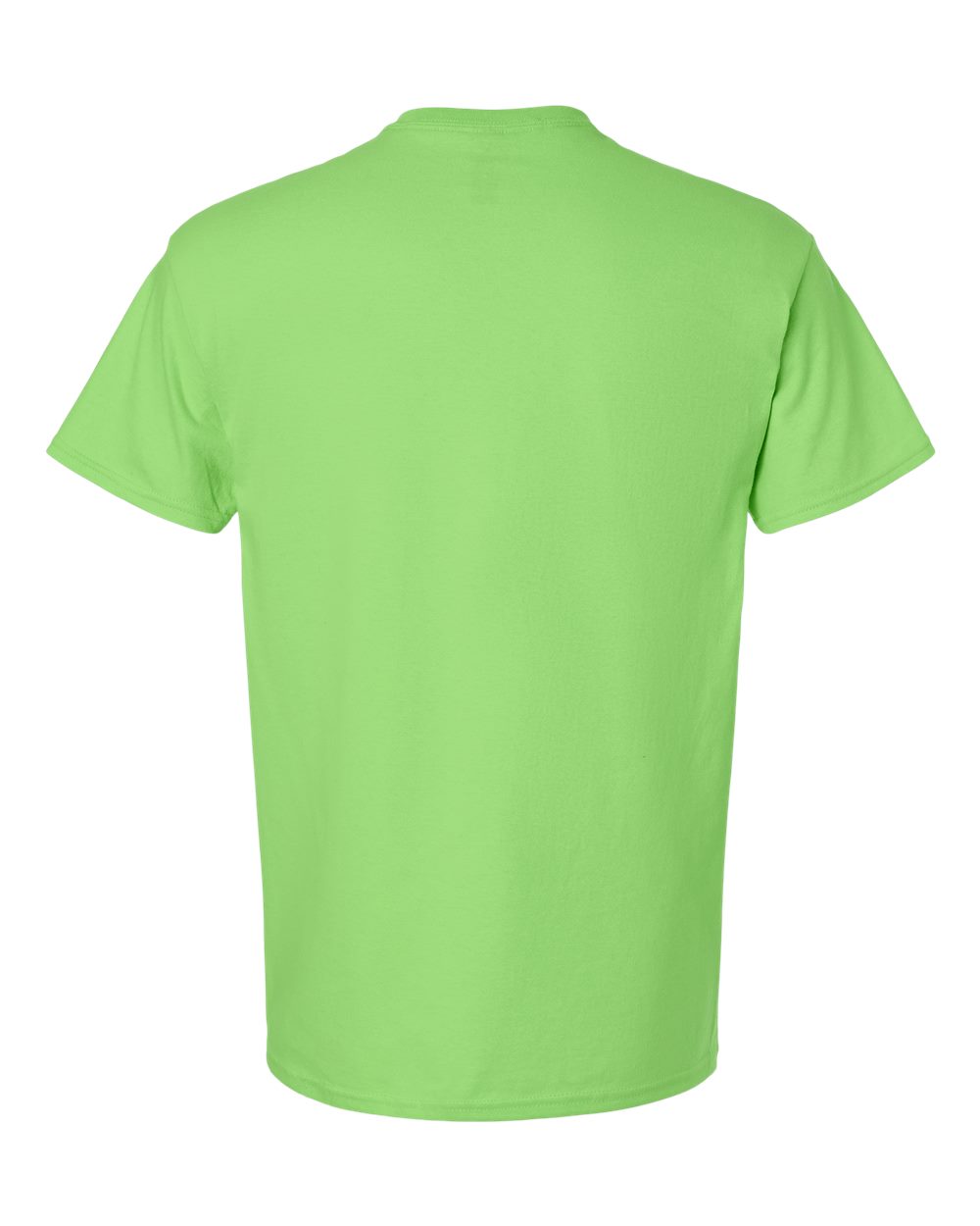 Gildan 2000 Unisex Ultra Cotton® T-Shirt in Lime, back
