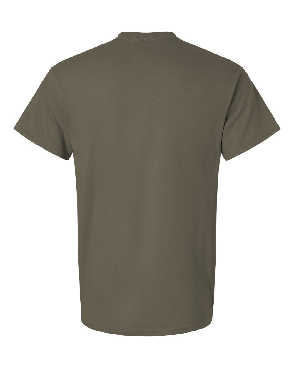 Gildan 2000 Unisex Ultra Cotton® T-Shirt in Olive, back