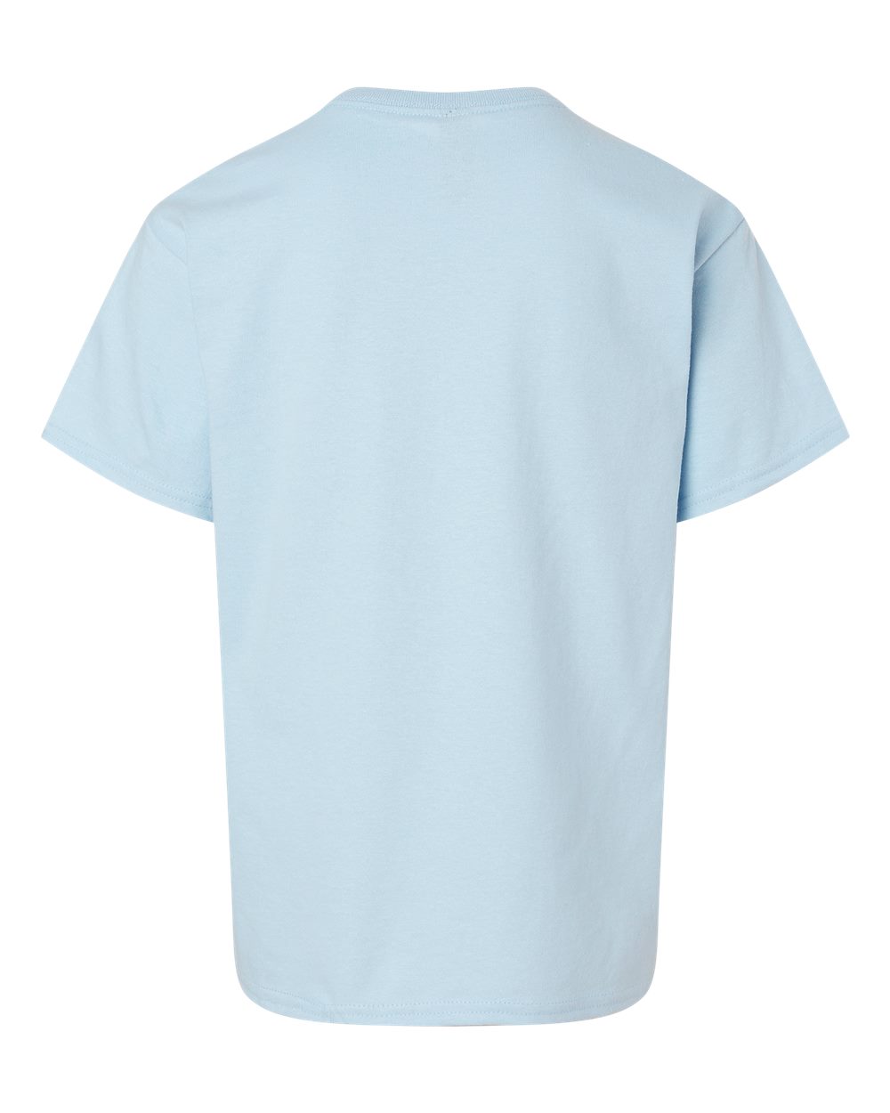 Gildan 2000B Youth Ultra Cotton® T-Shirt in Light Blue, back