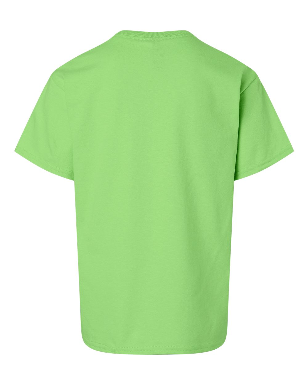 Gildan 2000B Youth Ultra Cotton® T-Shirt in Lime, back