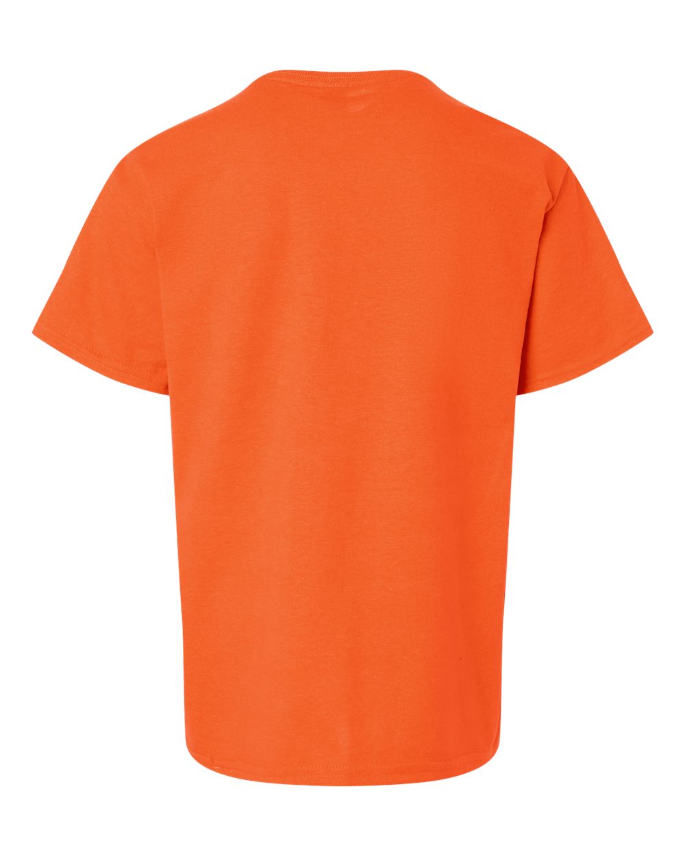 Gildan 2000B Youth Ultra Cotton® T-Shirt in Orange, back
