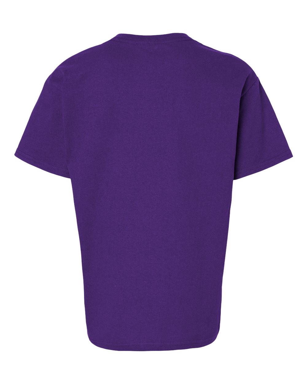 Gildan 2000B Youth Ultra Cotton® T-Shirt in Purple, back