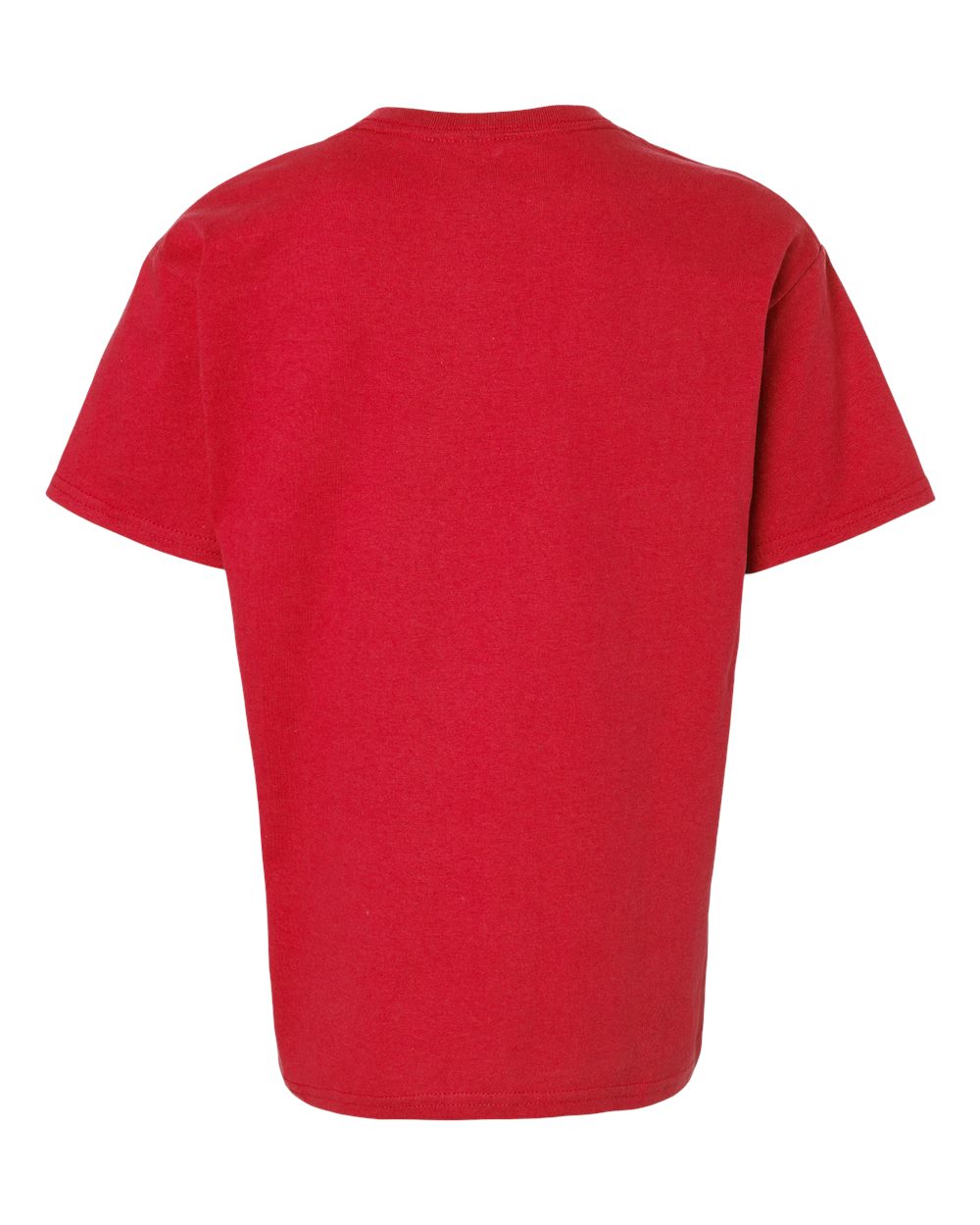 Gildan 2000B Youth Ultra Cotton® T-Shirt in Red, back