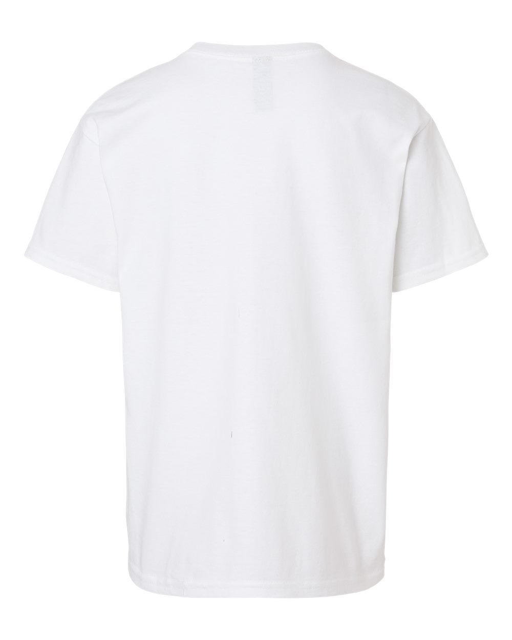Gildan 2000B Youth Ultra Cotton® T-Shirt in White, back
