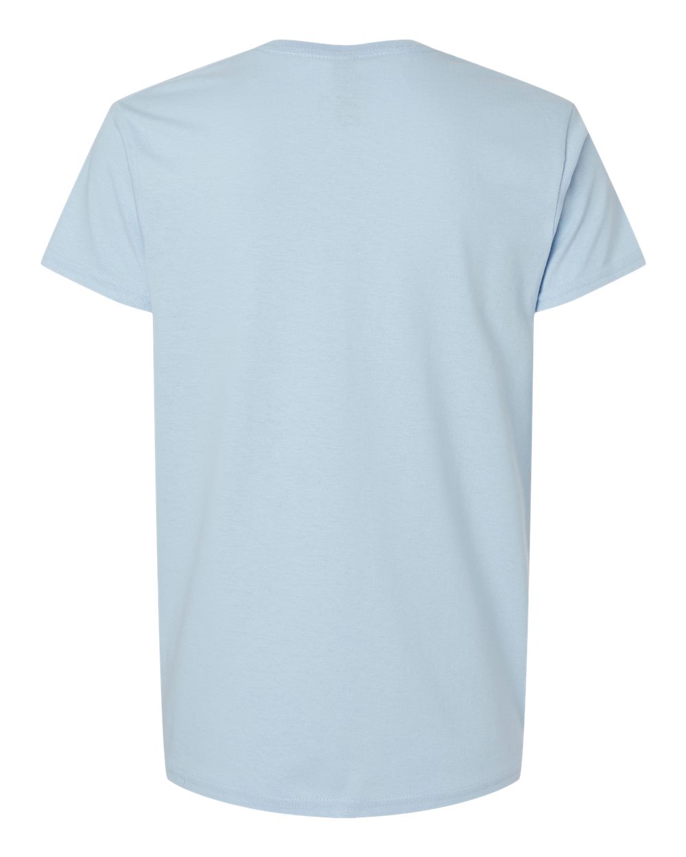 Gildan 2000L Women's Ultra Cotton® T-Shirt in Light Blue, back