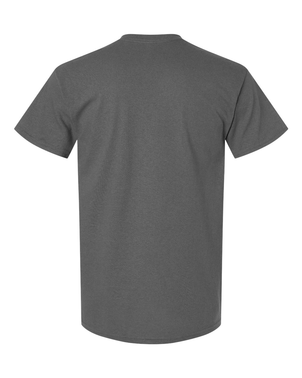 Gildan 2300 Unisex Ultra Cotton® Pocket T-Shirt in Charcoal, back