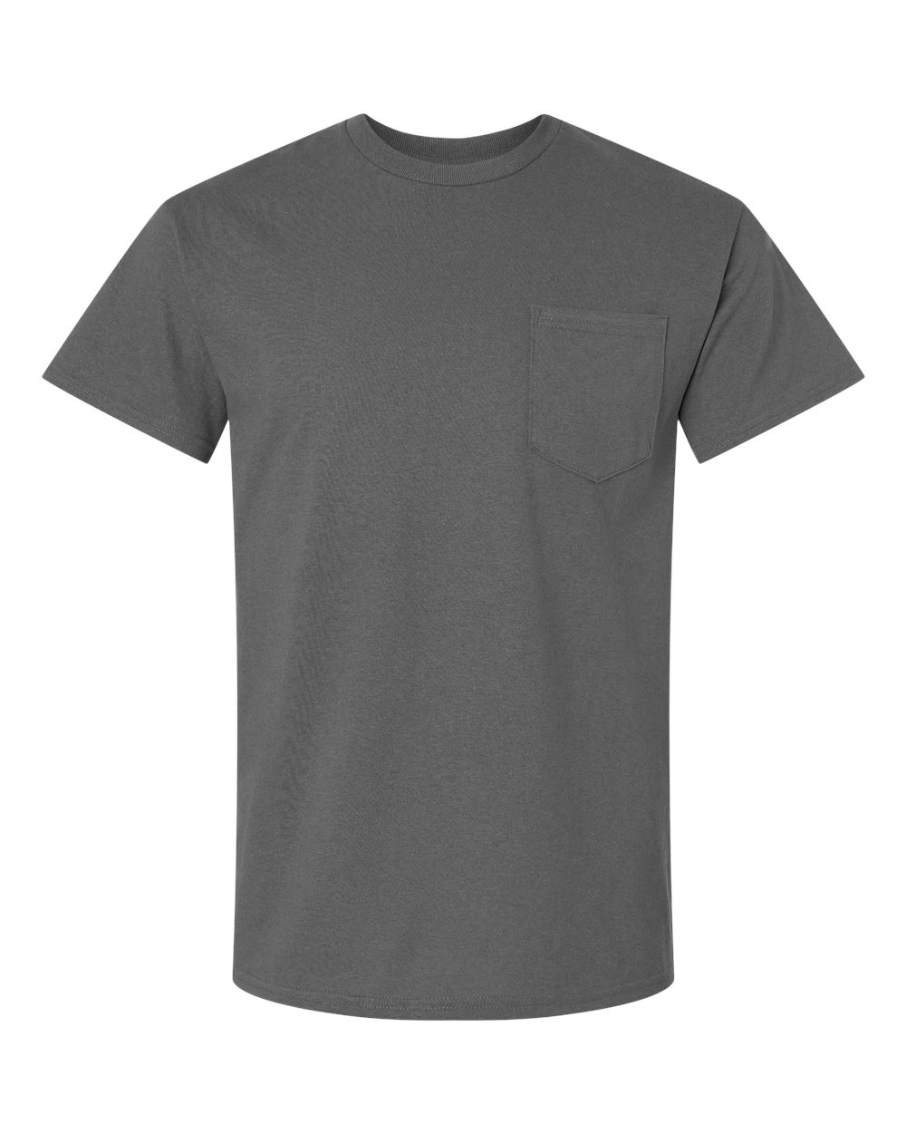 Gildan 2300 Unisex Ultra Cotton® Pocket T-Shirt in Charcoal