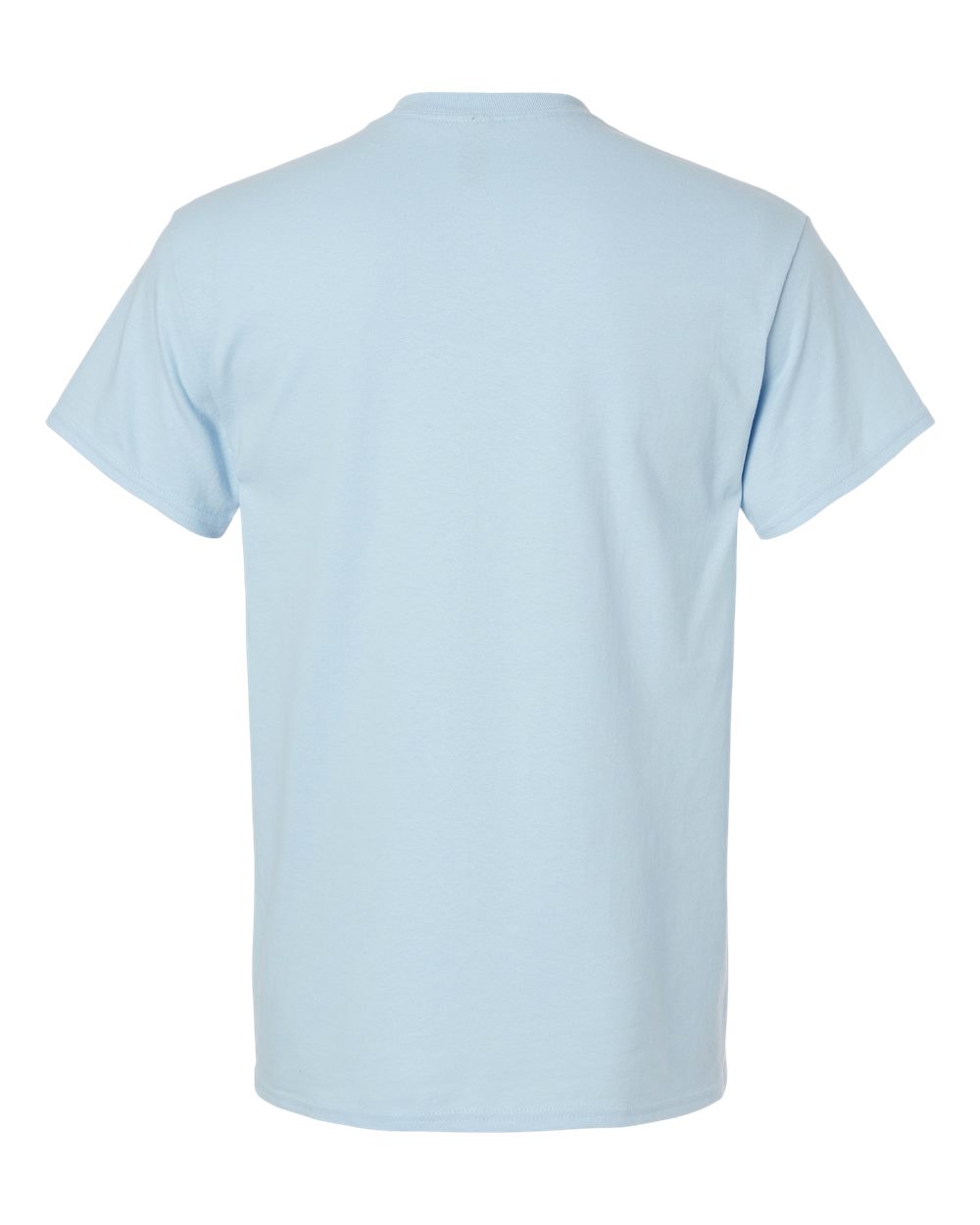 Gildan 2300 Unisex Ultra Cotton® Pocket T-Shirt in Light Blue, back