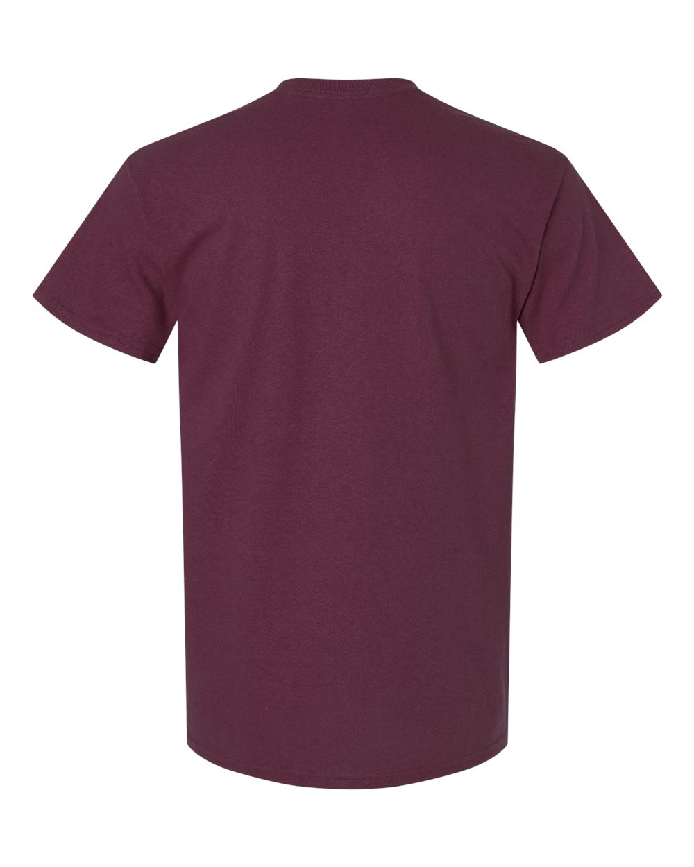 Gildan 2300 Unisex Ultra Cotton® Pocket T-Shirt in Maroon, back