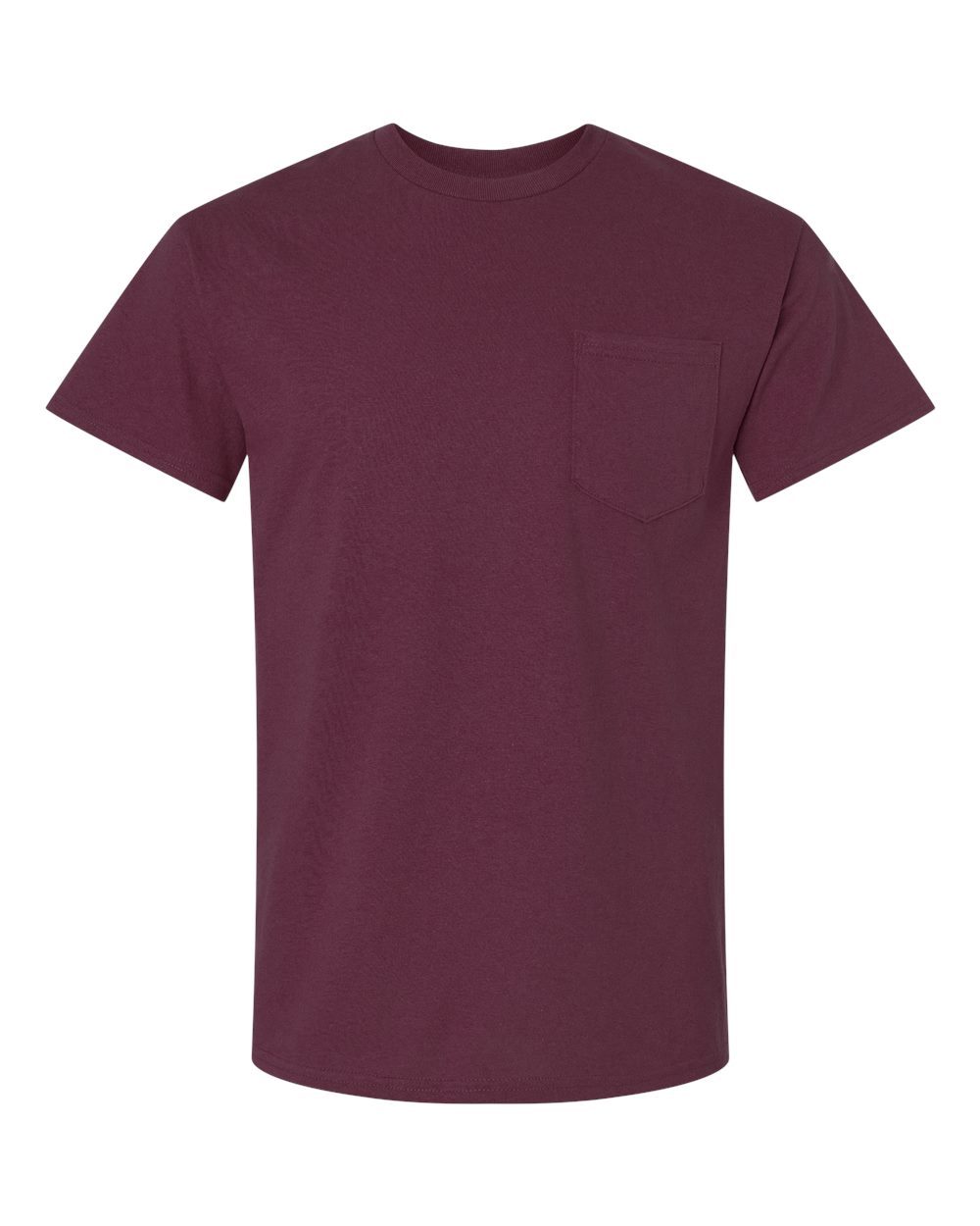 Gildan 2300 Unisex Ultra Cotton® Pocket T-Shirt in Maroon
