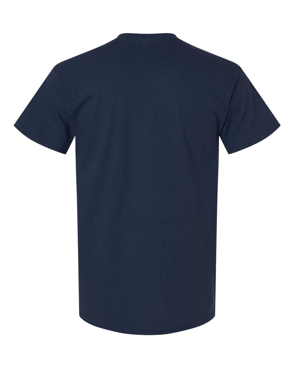 Gildan 2300 Unisex Ultra Cotton® Pocket T-Shirt in Navy, back