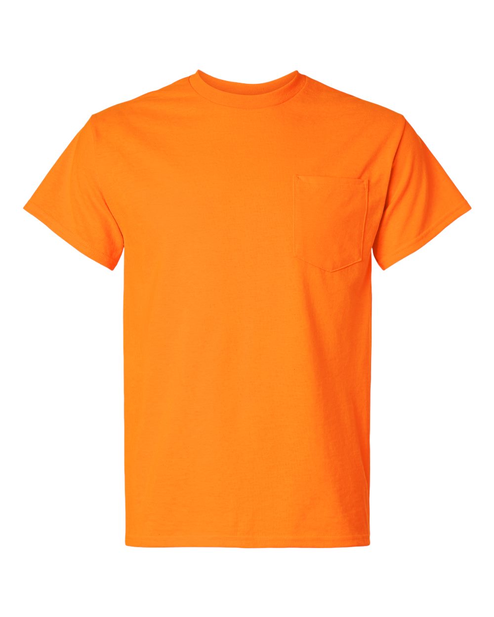 Gildan 2300 Unisex Ultra Cotton® Pocket T-Shirt in Safety Orange