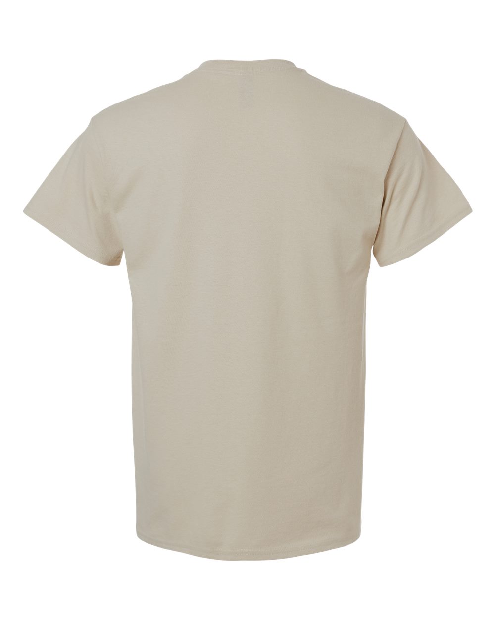 Gildan 2300 Unisex Ultra Cotton® Pocket T-Shirt in Sand, back