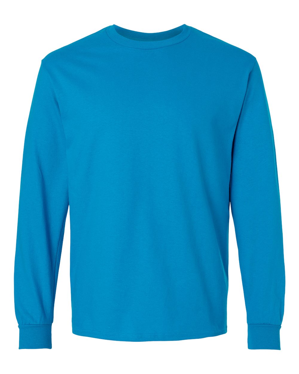 Gildan 2400 Unisex Ultra Cotton® Long Sleeve T-Shirt in Sapphire