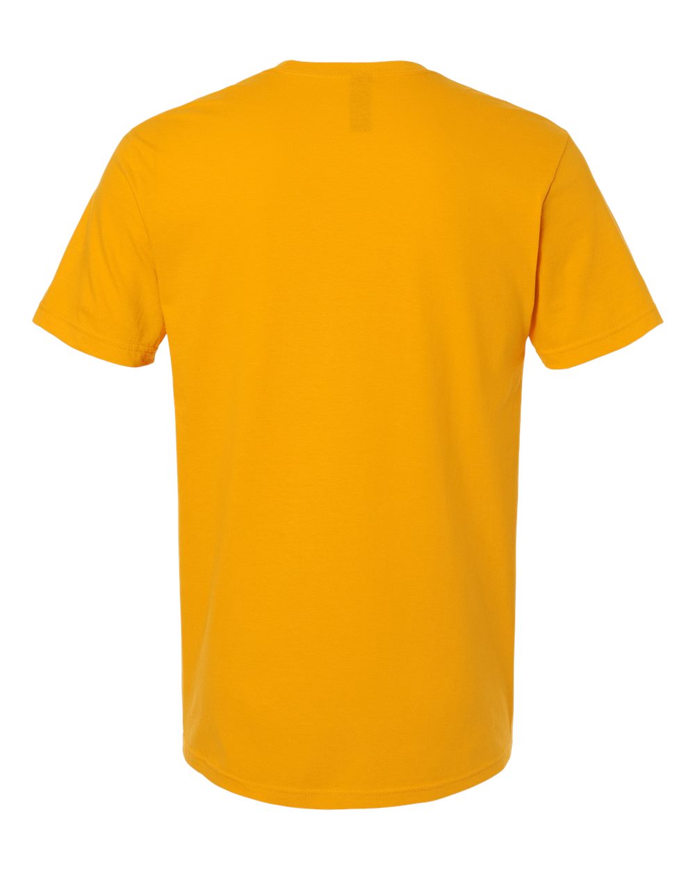 Gildan 3000 Unisex Light Cotton T-Shirt in Gold, back
