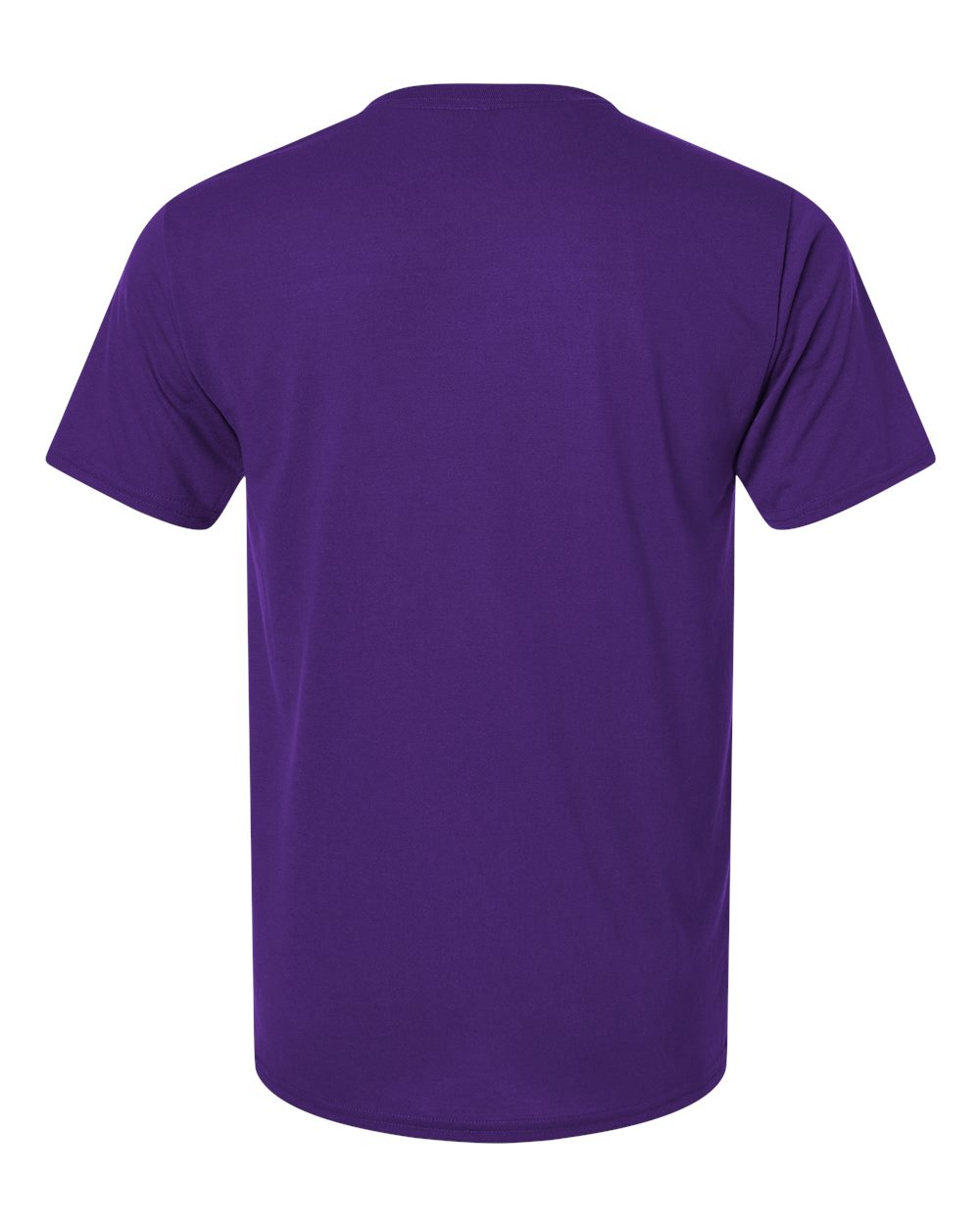 Gildan 42000 Unisex Performance® T-Shirt in Purple, back