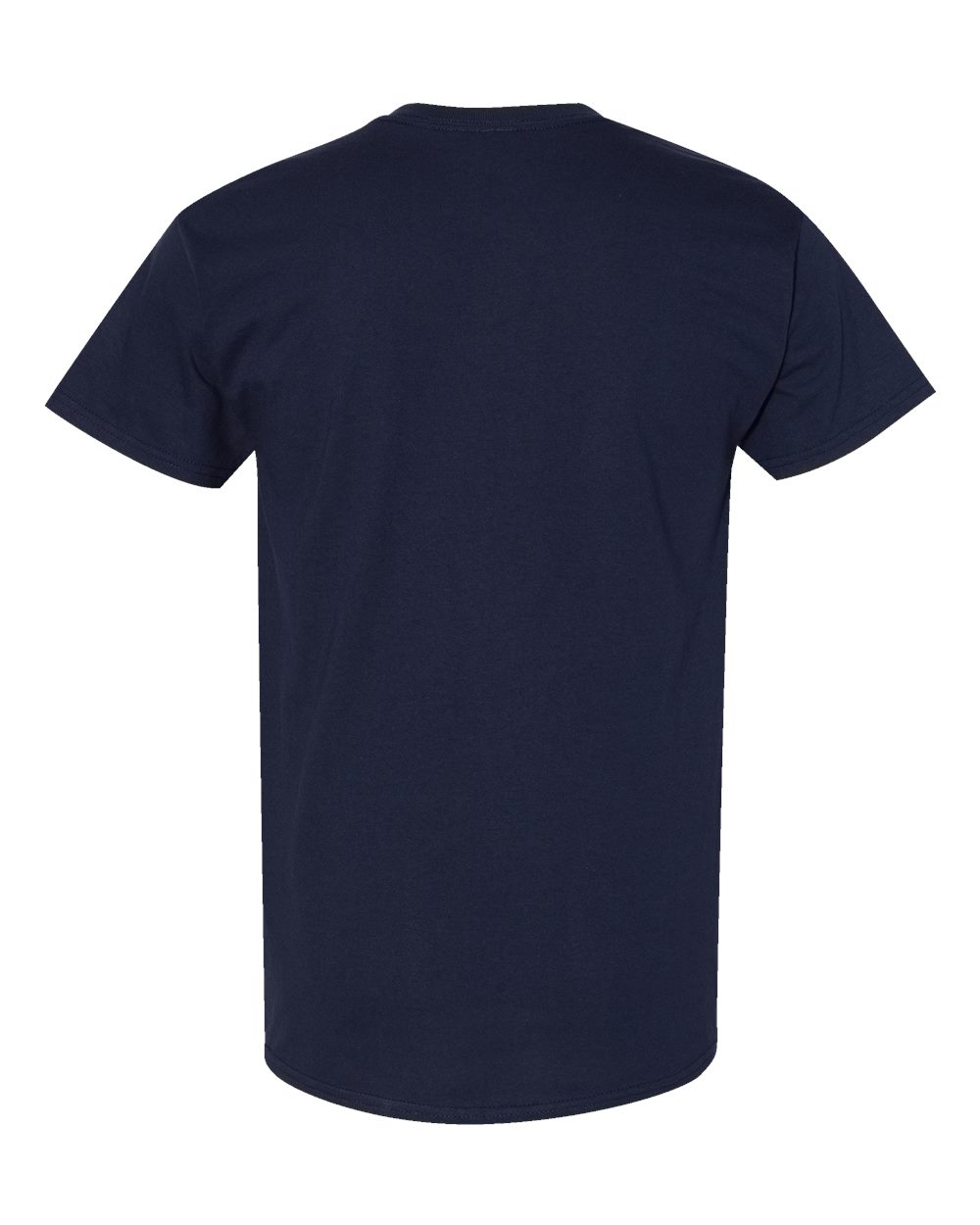 Gildan 5000 Unisex Heavy Cotton™ T-Shirt in Blue Dusk, back