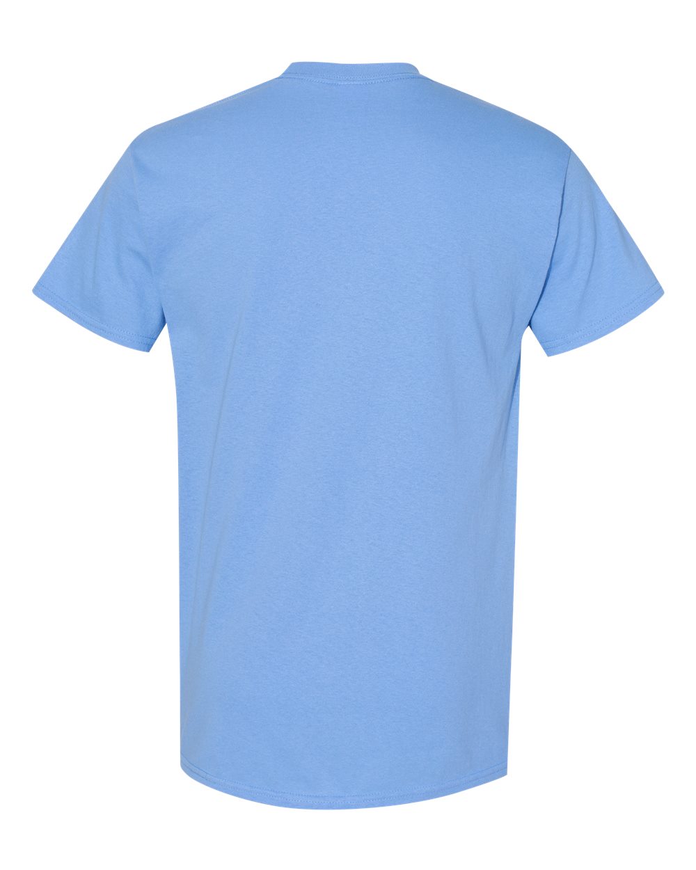 Gildan 5000 Unisex Heavy Cotton™ T-Shirt in Carolina Blue, back