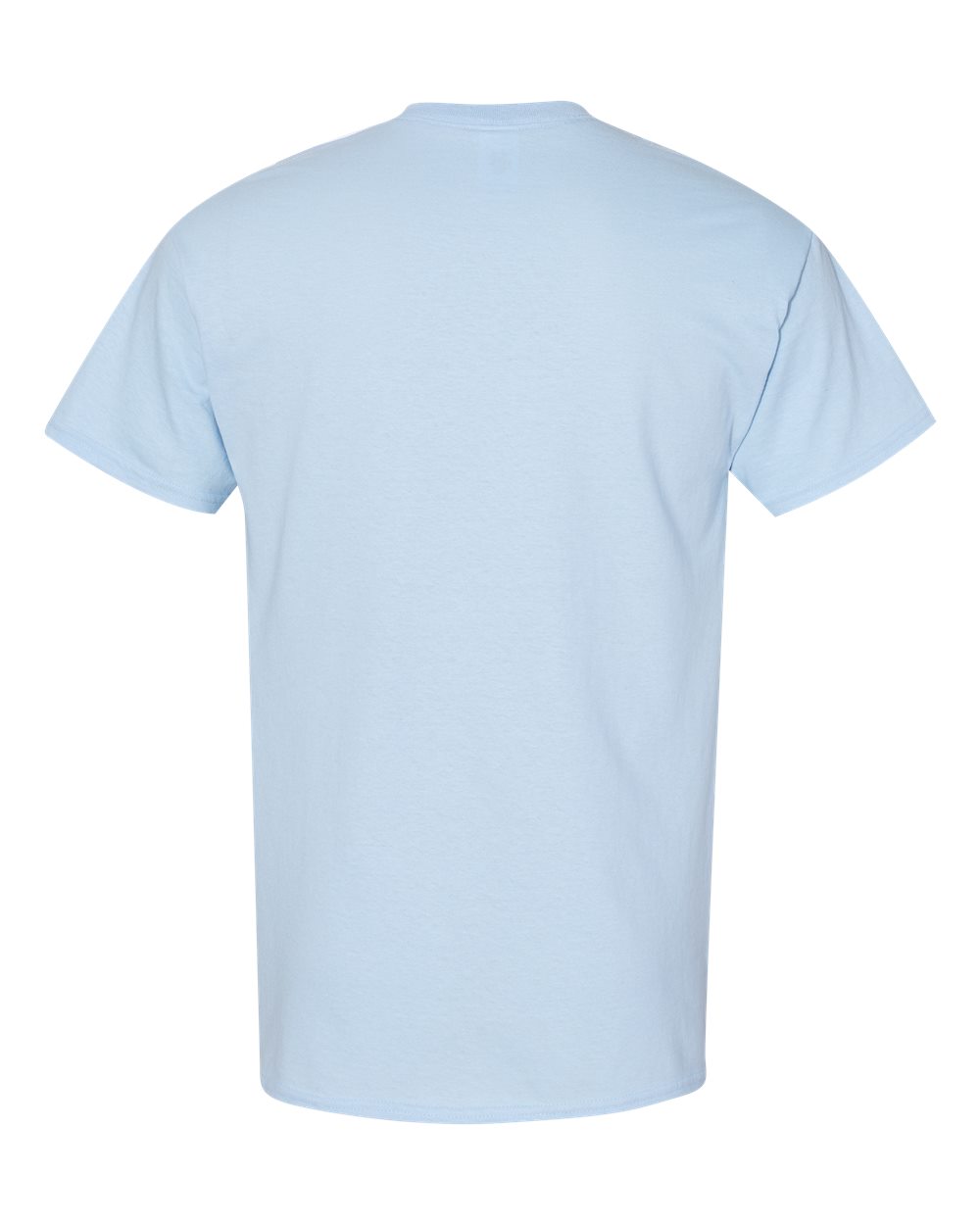 Gildan 5000 Unisex Heavy Cotton™ T-Shirt in Light Blue, back