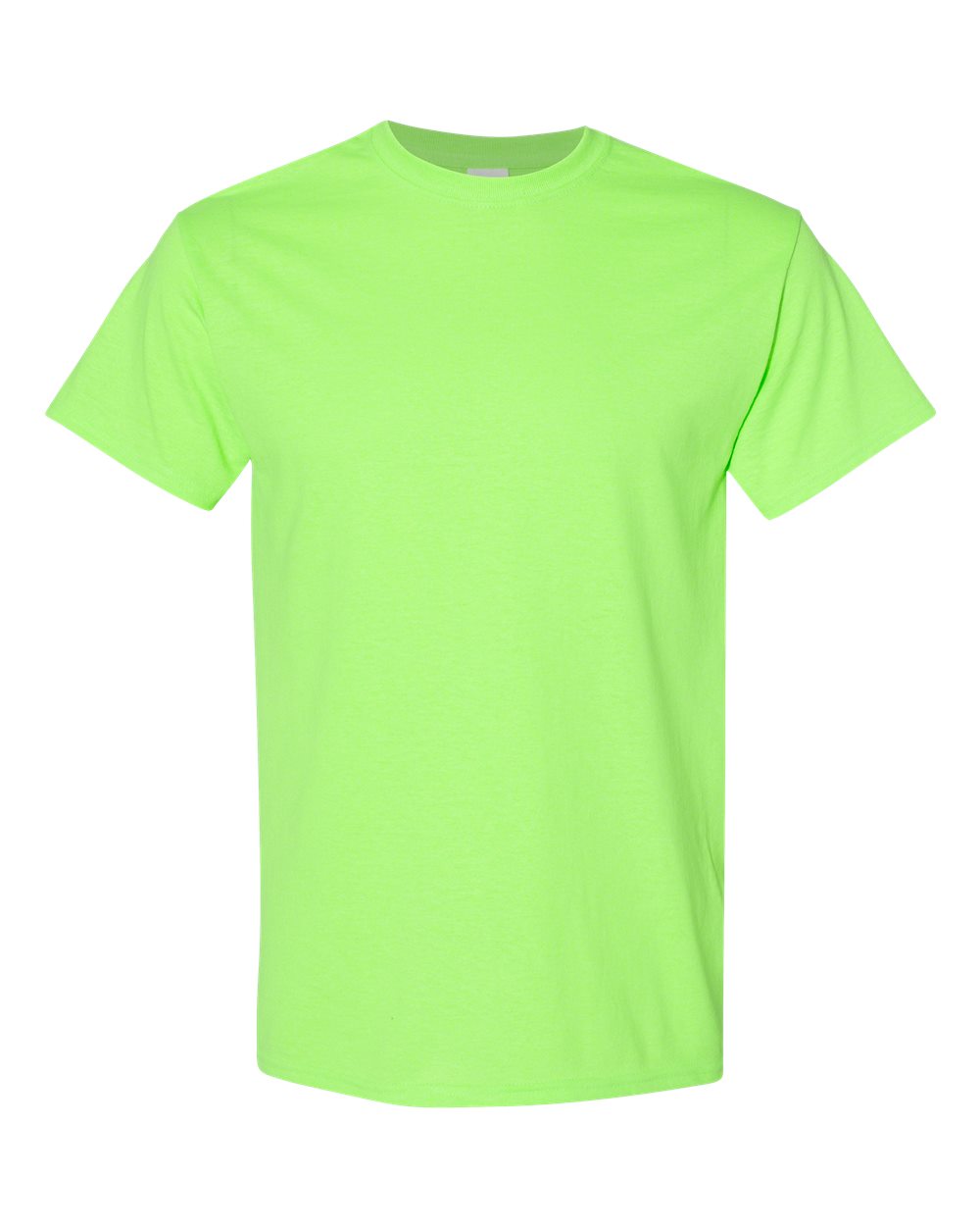 Gildan 5000 Unisex Heavy Cotton™ T-Shirt in Neon Green