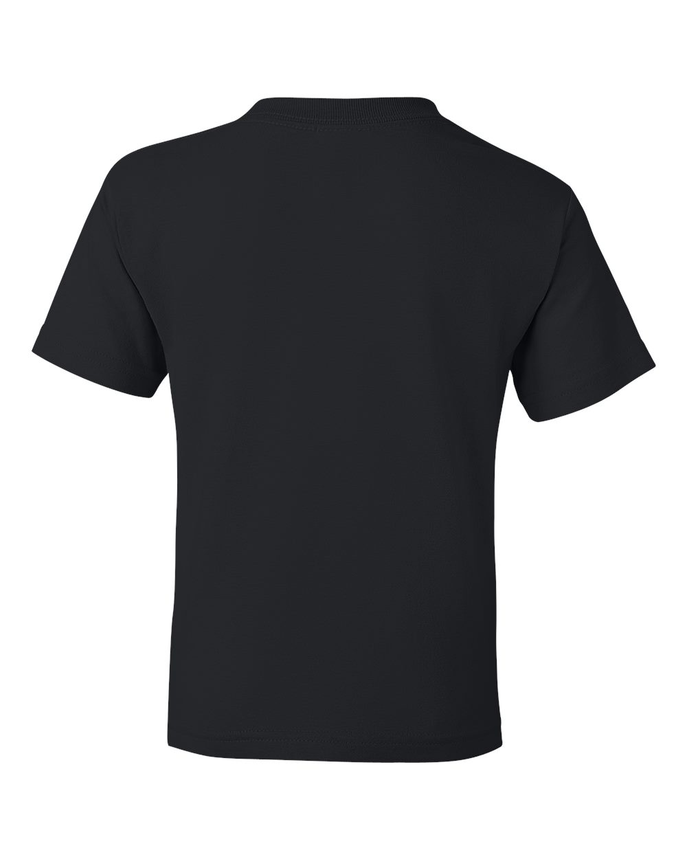 Gildan 5000B Youth Heavy Cotton™ T-Shirt in Black, back