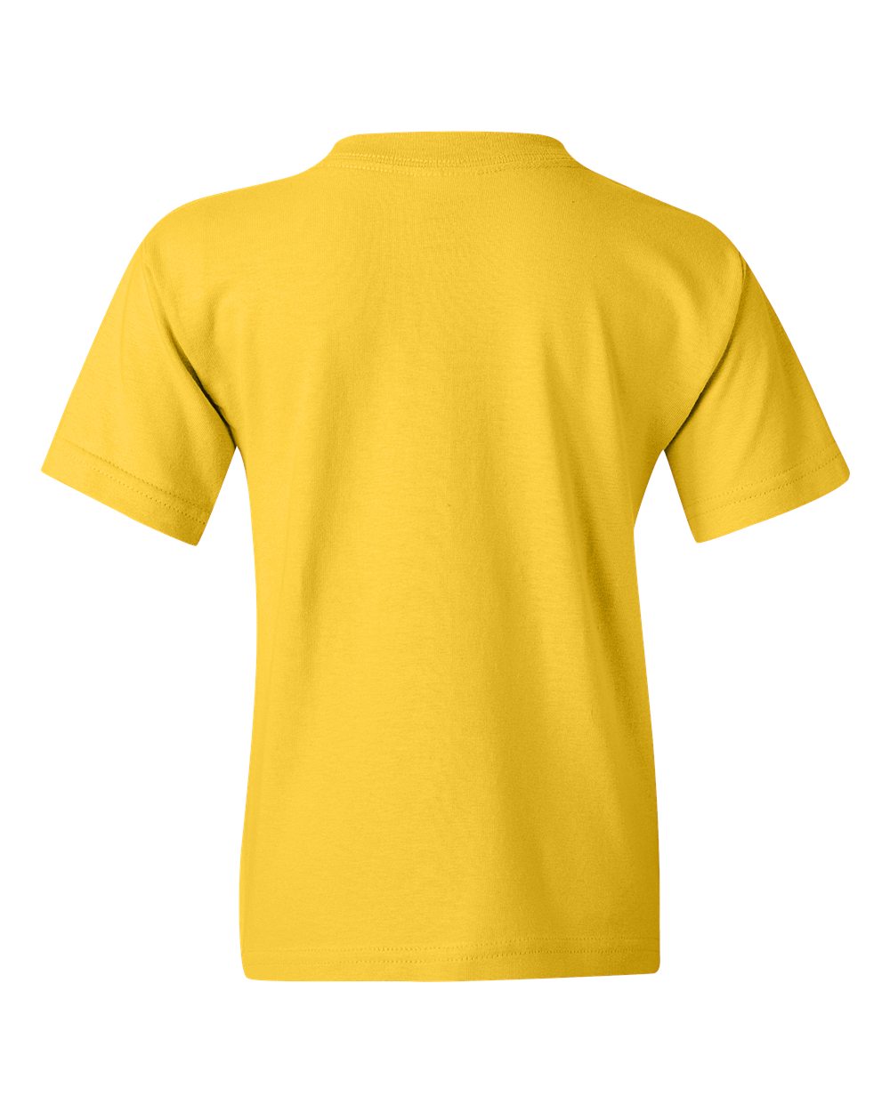 Gildan 5000B Youth Heavy Cotton™ T-Shirt in Daisy, back