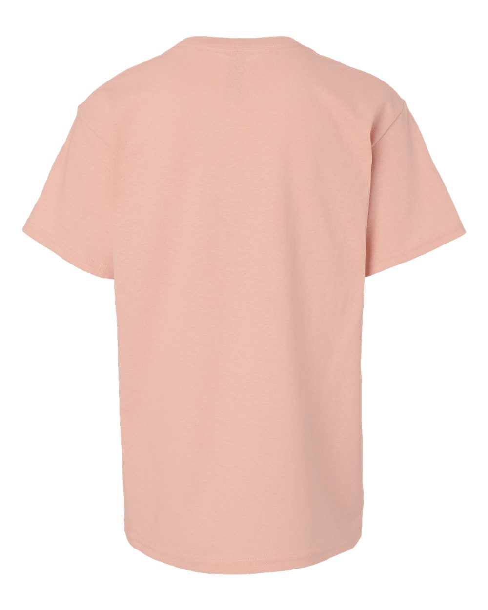Gildan 5000B Youth Heavy Cotton™ T-Shirt in Dusty Rose, back
