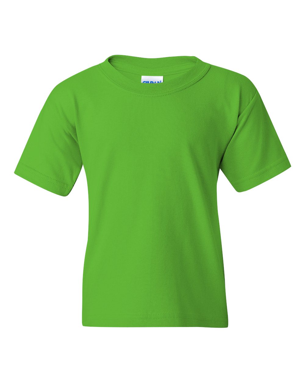 Gildan 5000B Youth Heavy Cotton™ T-Shirt in Electric Green