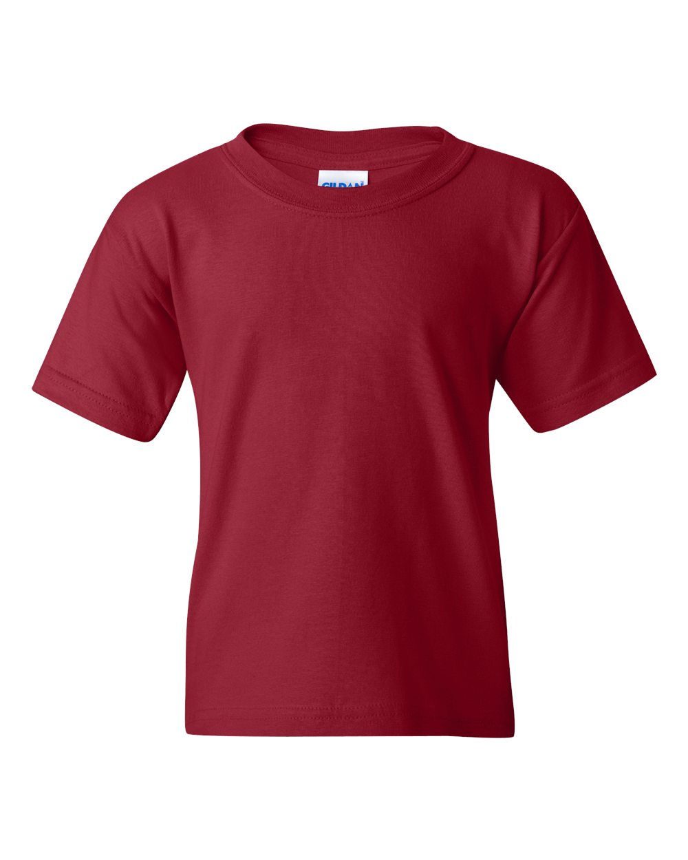 Gildan 5000B Youth Heavy Cotton™ T-Shirt in Garnet