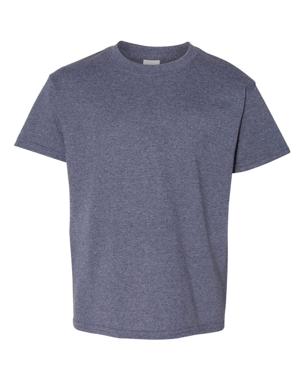 Gildan 5000B Youth Heavy Cotton™ T-Shirt in Heather Navy