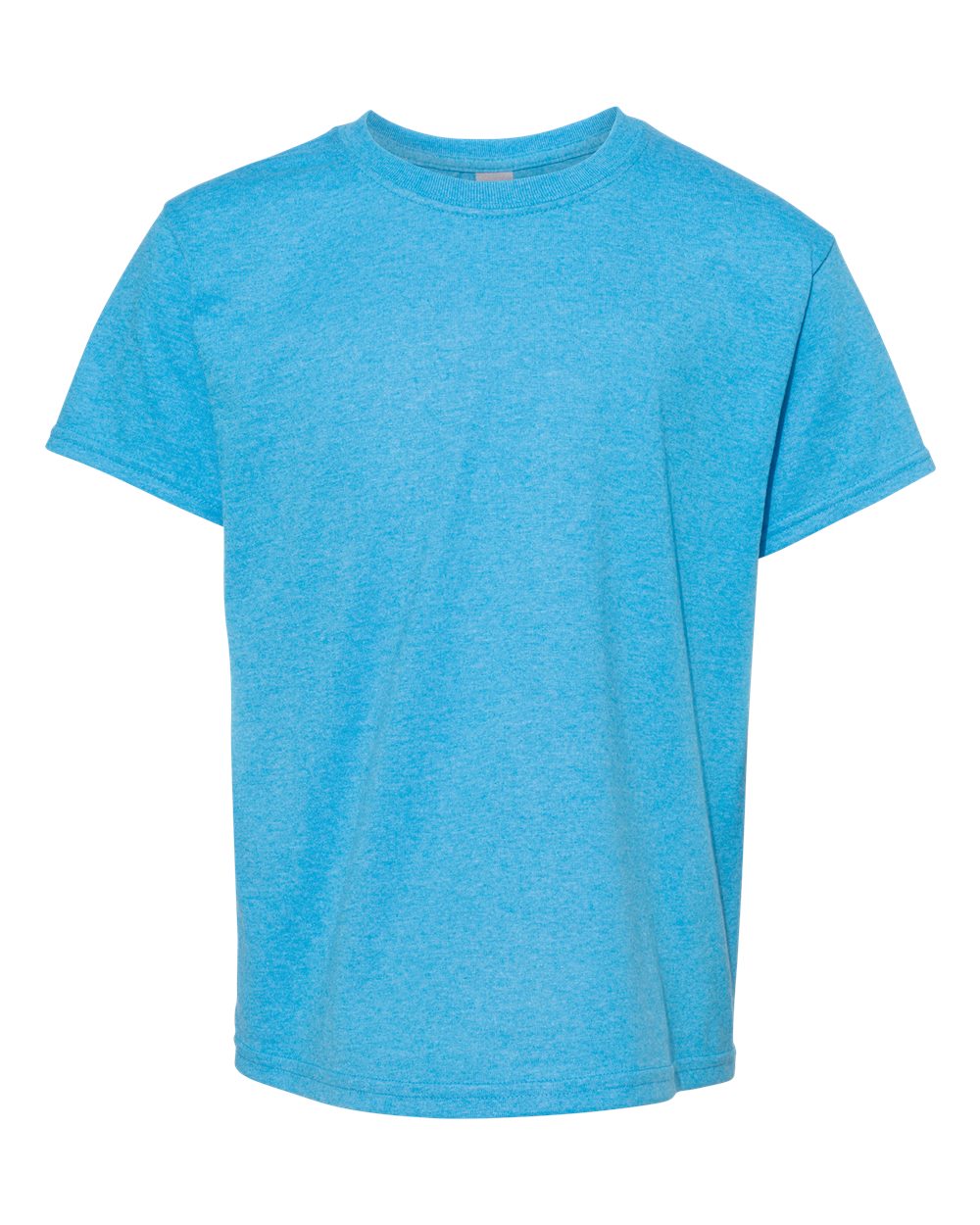 Gildan 5000B Youth Heavy Cotton™ T-Shirt in Heather Sapphire