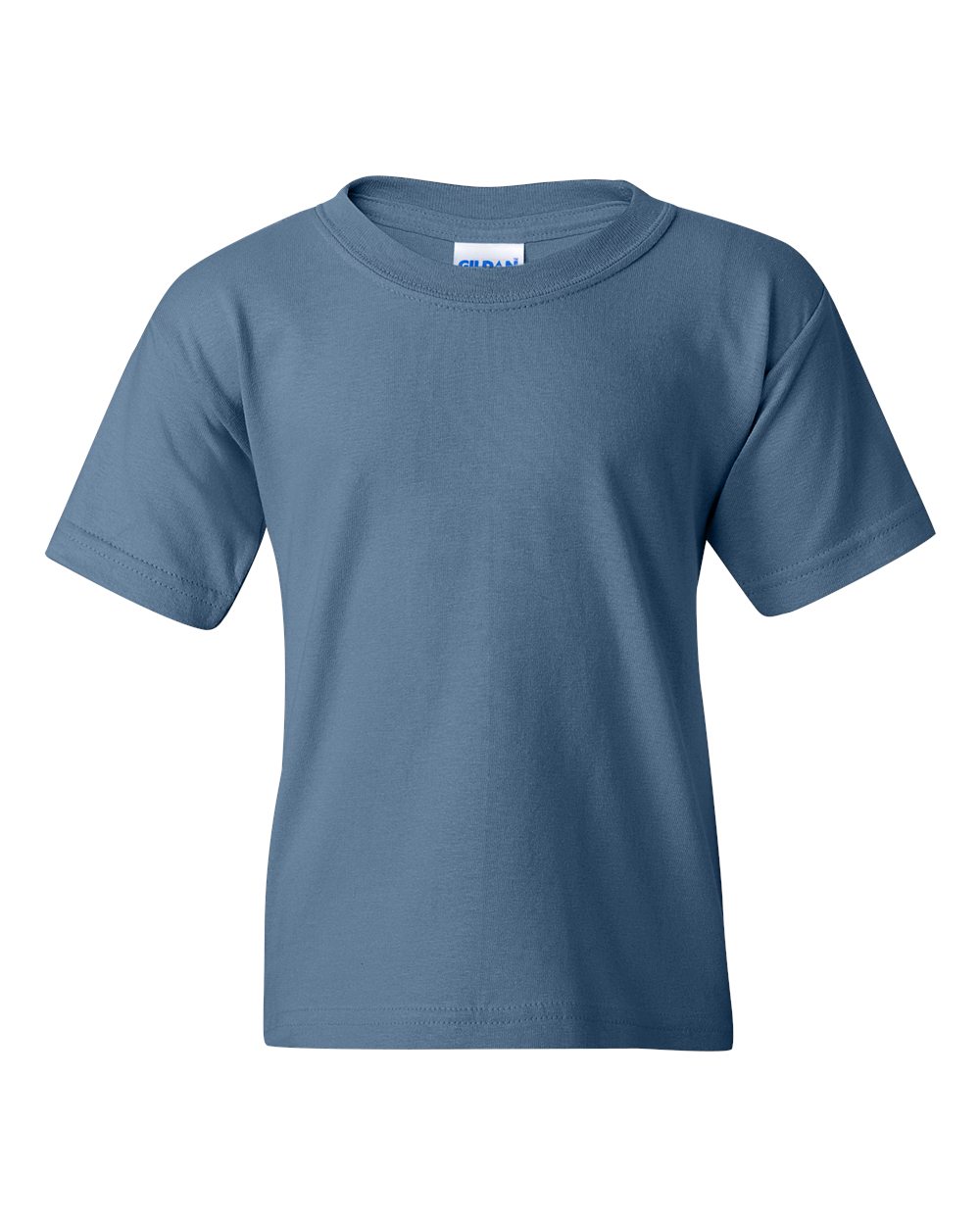 Gildan 5000B Youth Heavy Cotton™ T-Shirt in Indigo Blue