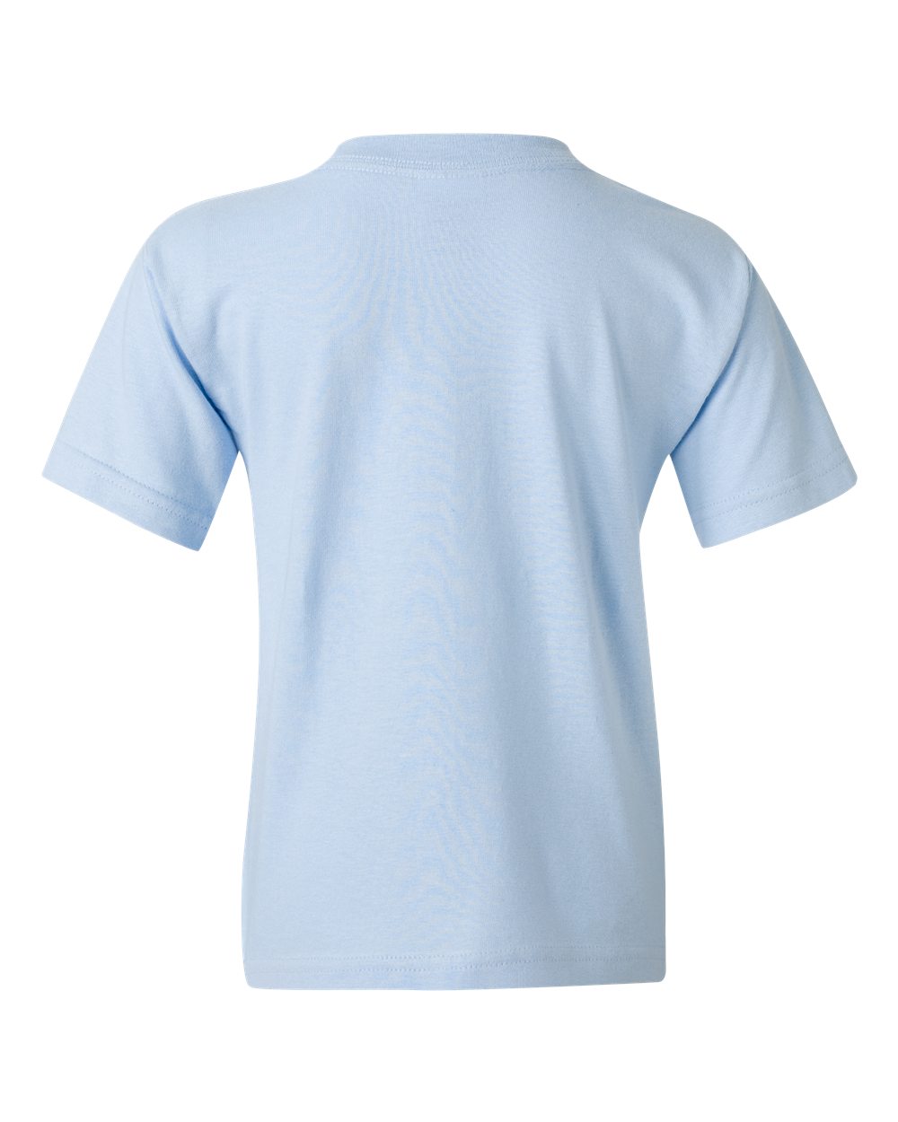 Gildan 5000B Youth Heavy Cotton™ T-Shirt in Light Blue, back