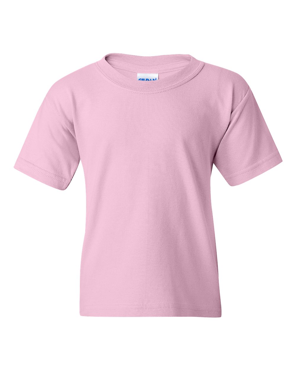Gildan 5000B Youth Heavy Cotton™ T-Shirt in Light Pink