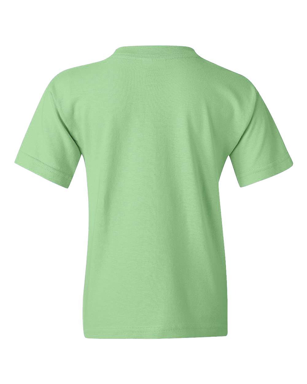 Gildan 5000B Youth Heavy Cotton™ T-Shirt in Mint Green, back