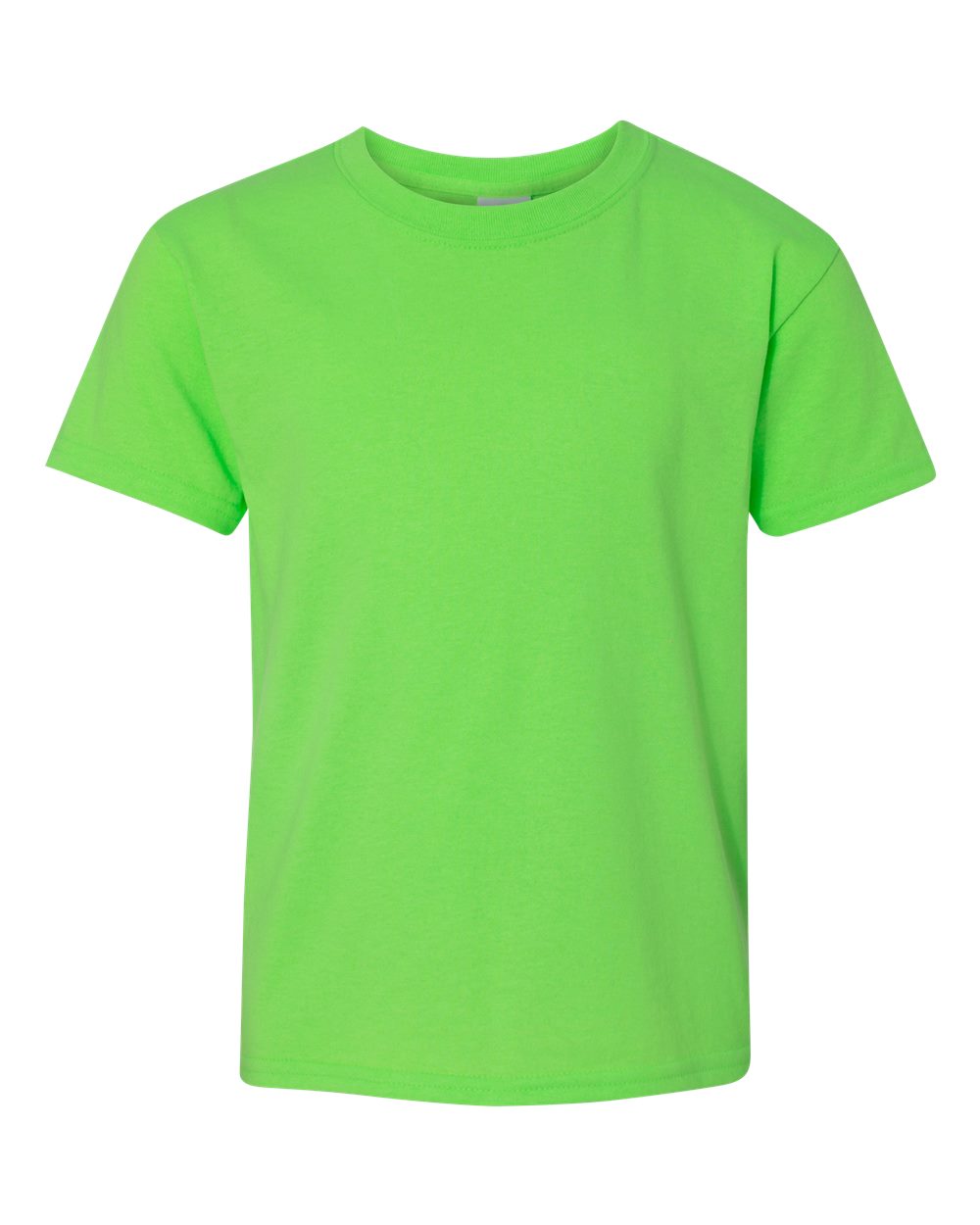 Gildan 5000B Youth Heavy Cotton™ T-Shirt in Neon Green