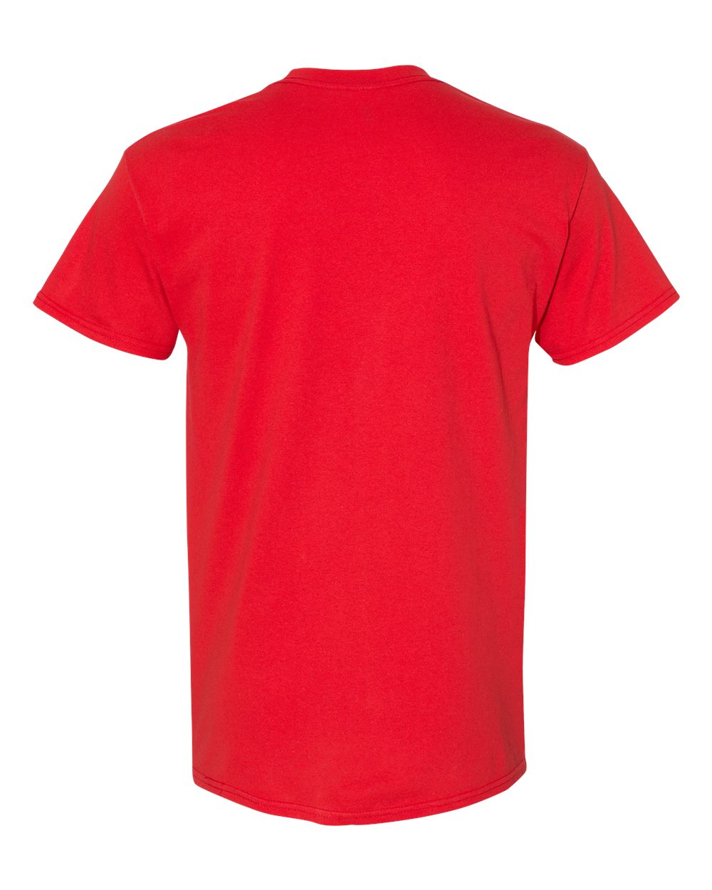 Gildan 5000B Youth Heavy Cotton™ T-Shirt in Red, back
