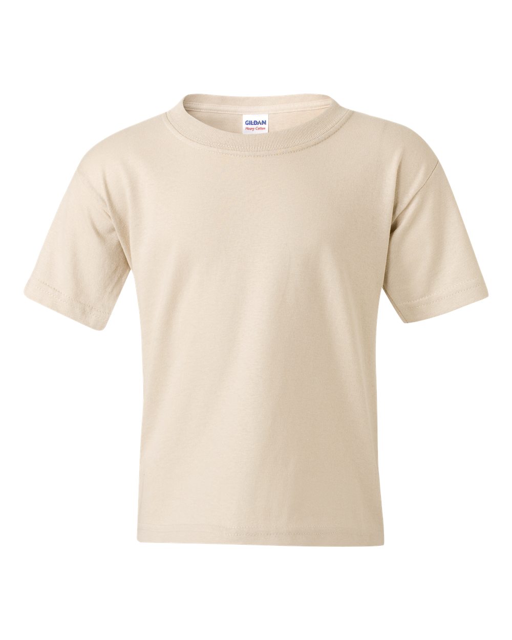 Gildan 5000B Youth Heavy Cotton™ T-Shirt in Sand