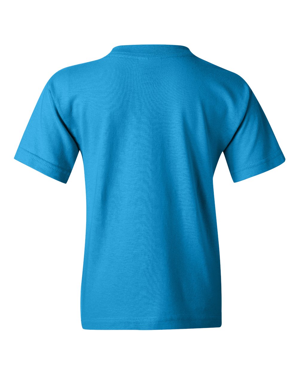 Gildan 5000B Youth Heavy Cotton™ T-Shirt in Sapphire, back
