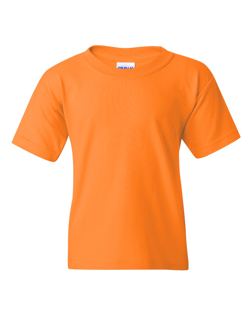 Gildan 5000B Youth Heavy Cotton™ T-Shirt in Tennessee Orange