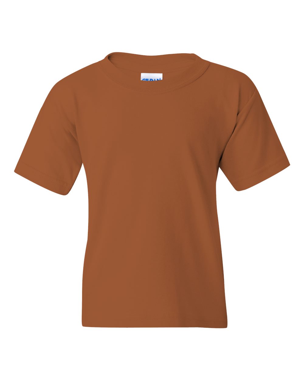 Gildan 5000B Youth Heavy Cotton™ T-Shirt in Texas Orange