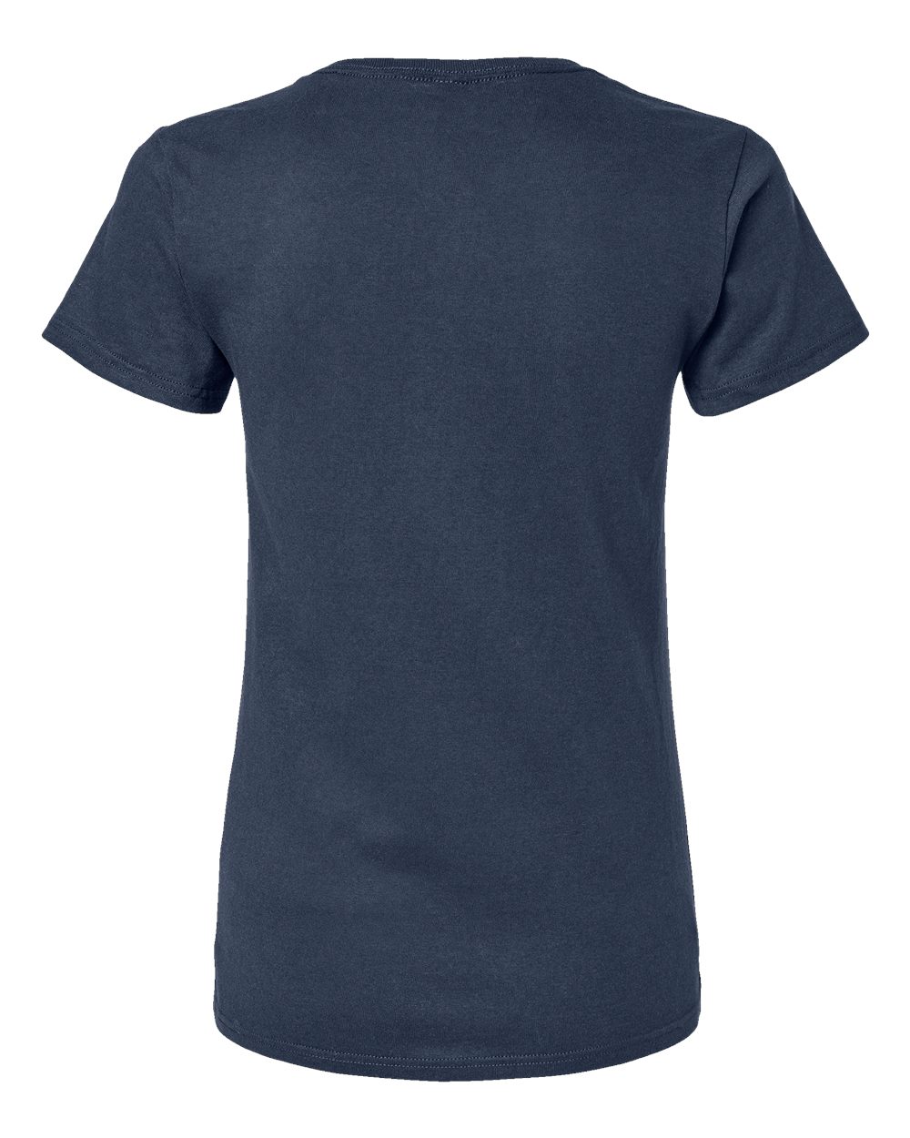 Gildan 5000L Women's Heavy Cotton™ T-Shirt in Blue Dusk, back