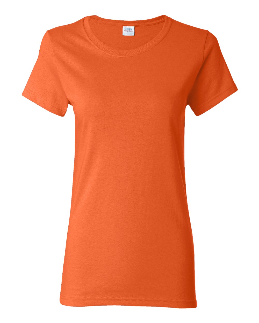 Gildan 5000L Women's Heavy Cotton™ T-Shirt in Orange